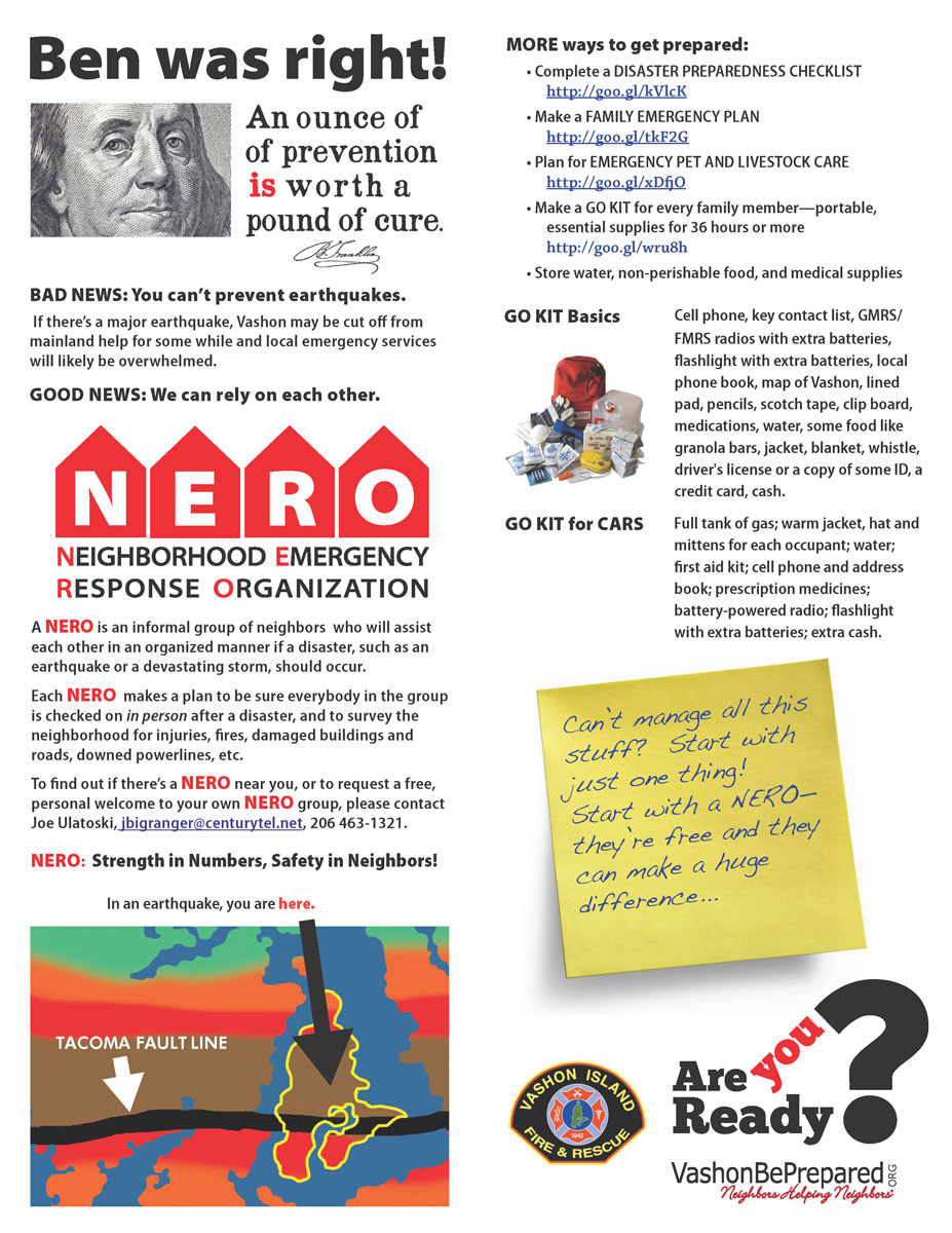 NERO - Neighborhood Emergency Response Organization